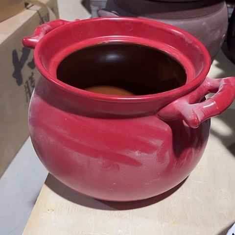 微瑕，明火、口径18高15无盖，3L