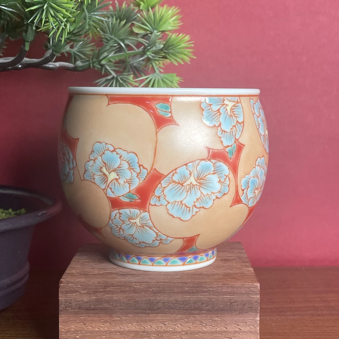 雨溪 福禄生花咖啡杯 0020