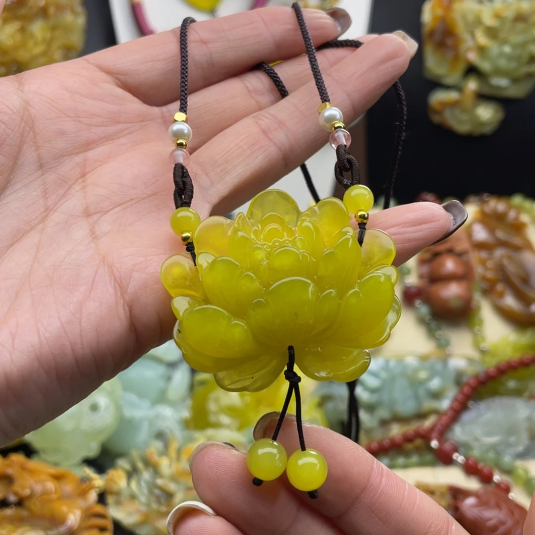 未镶嵌蛇纹石玉颈饰