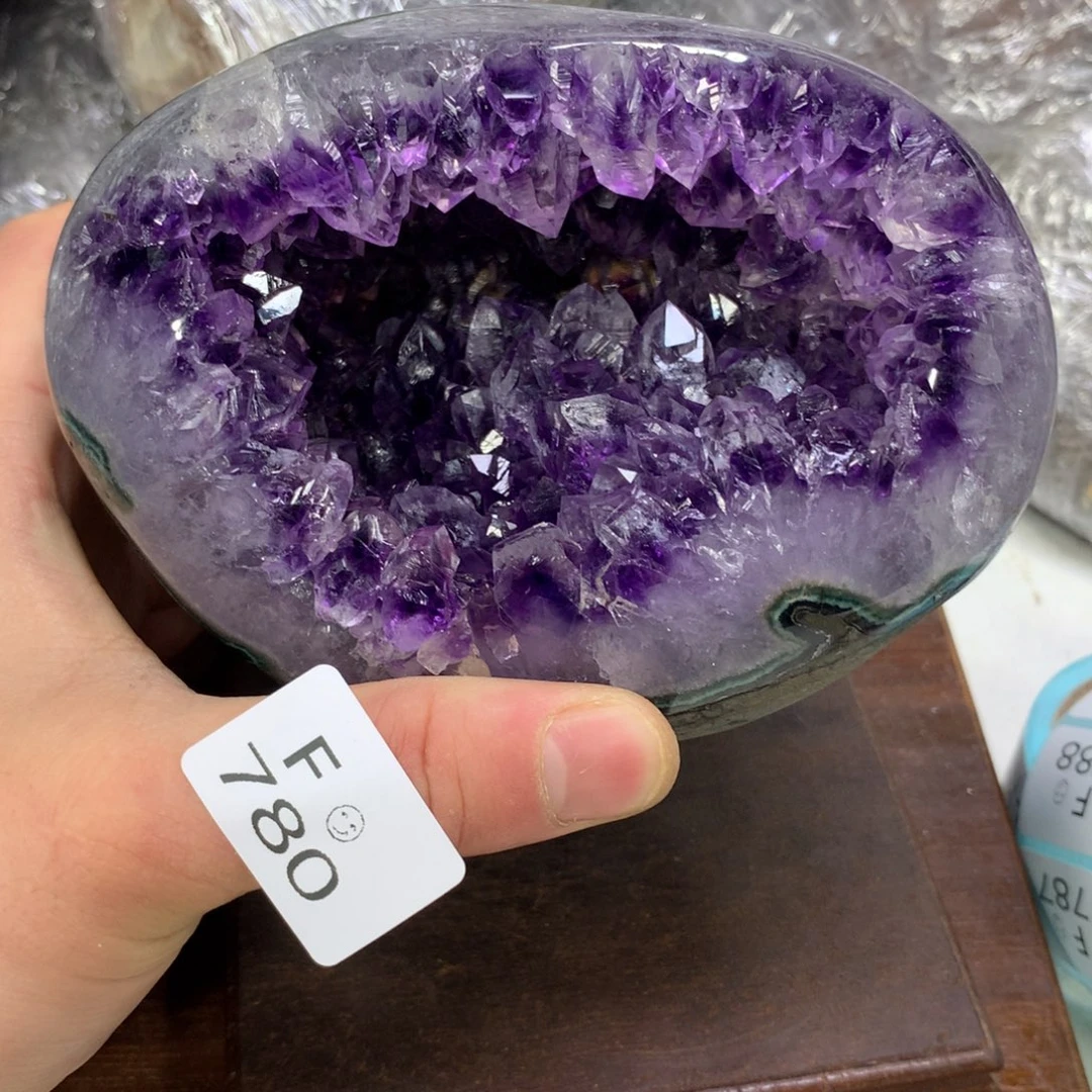 未镶嵌紫晶大型摆件（非配饰）花*累