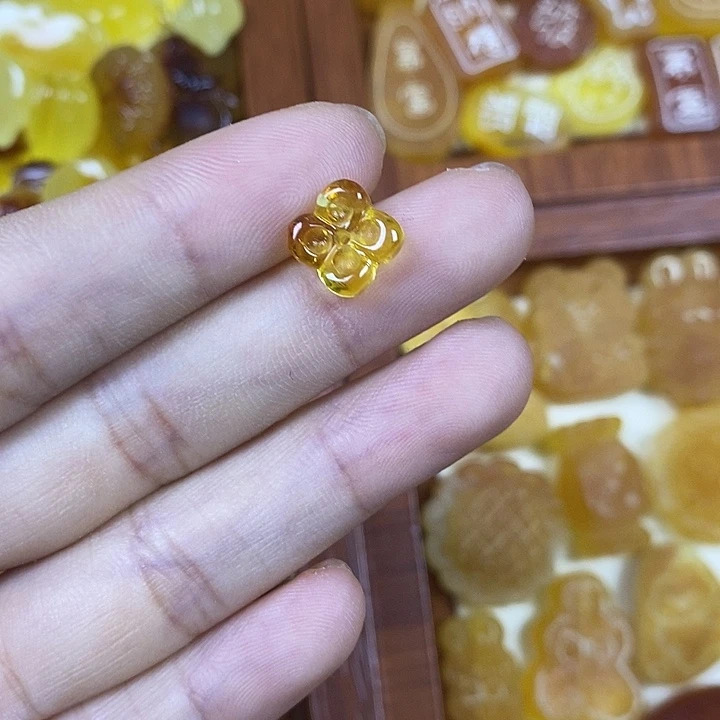 橄榄核吊坠小桂花34
