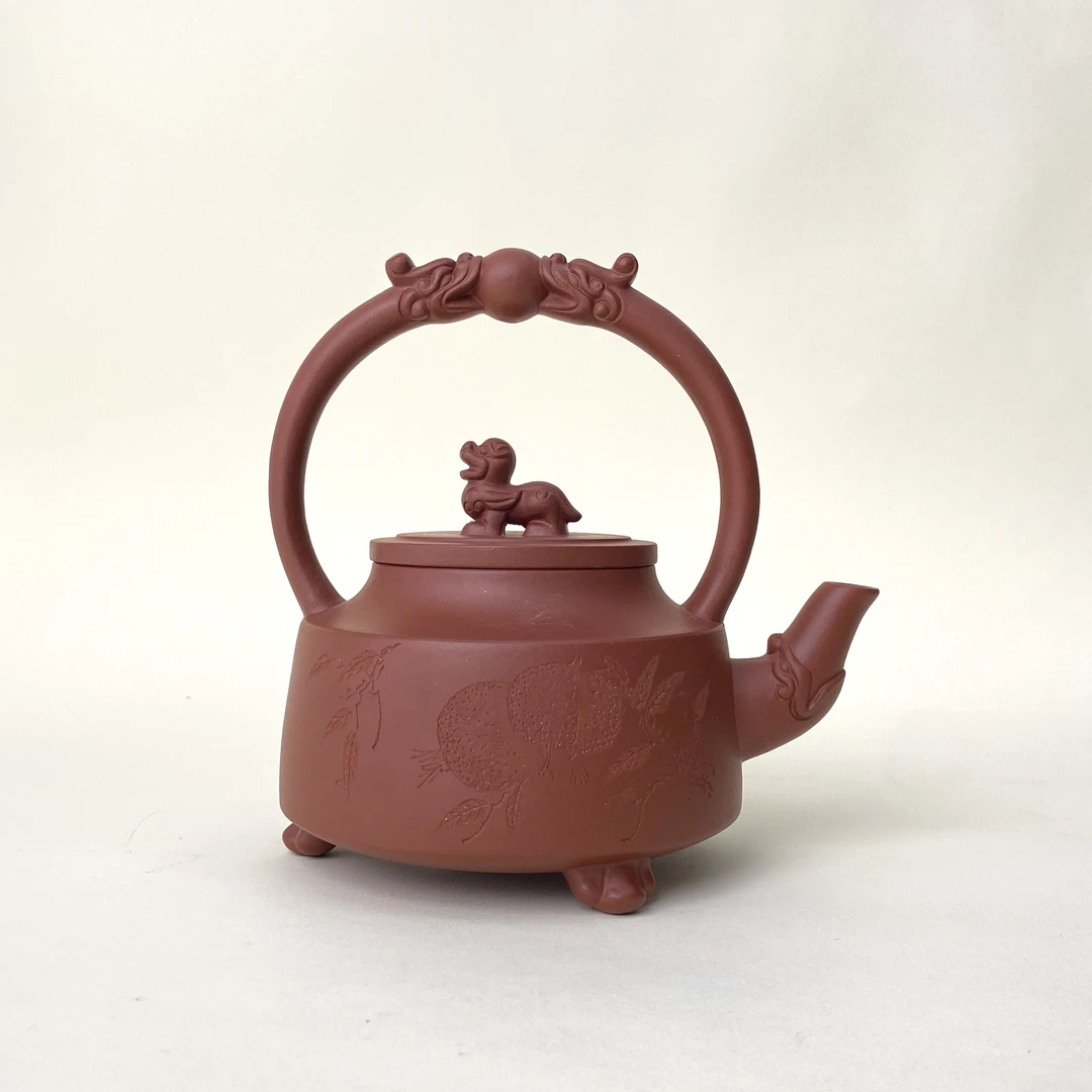 宜兴手工紫砂陶 茶壶GS3728-1
