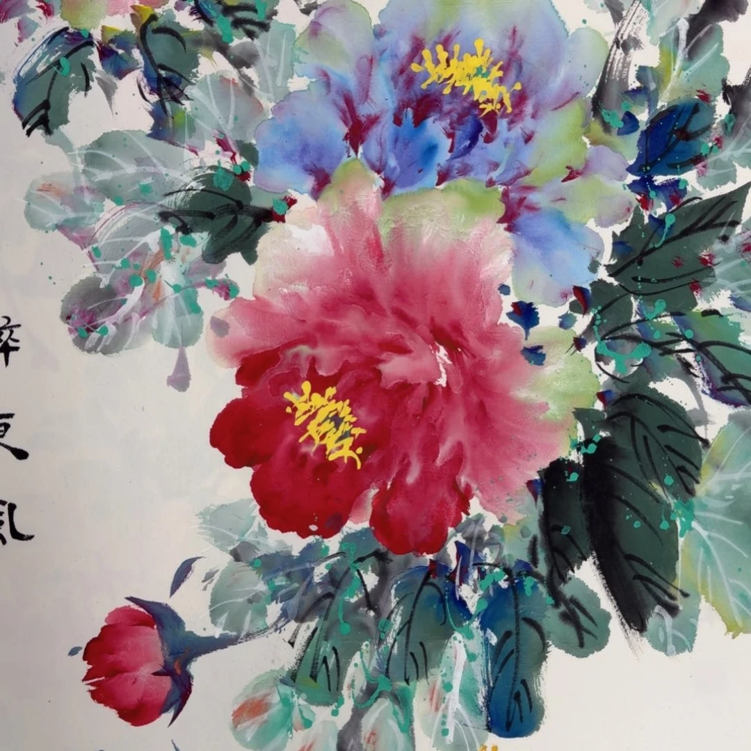 国画国画作品展山水花鸟