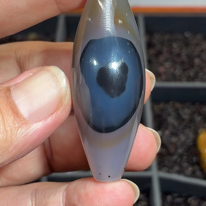 玛瑙/玉髓散珠_HEIMORI 天然天珠