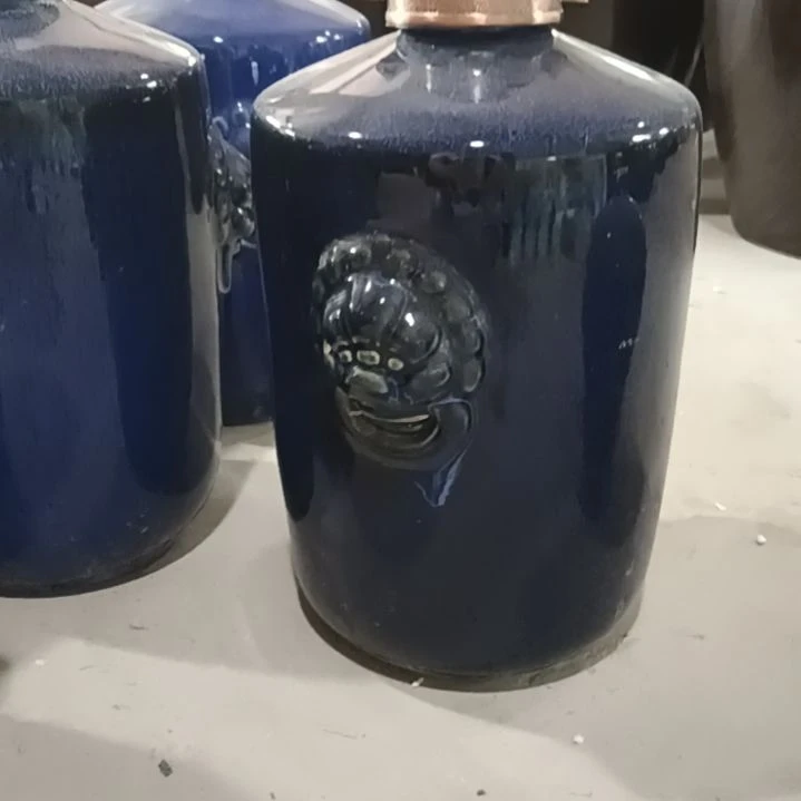 u***p瓷片5斤酒坛16个带金属盖和锁