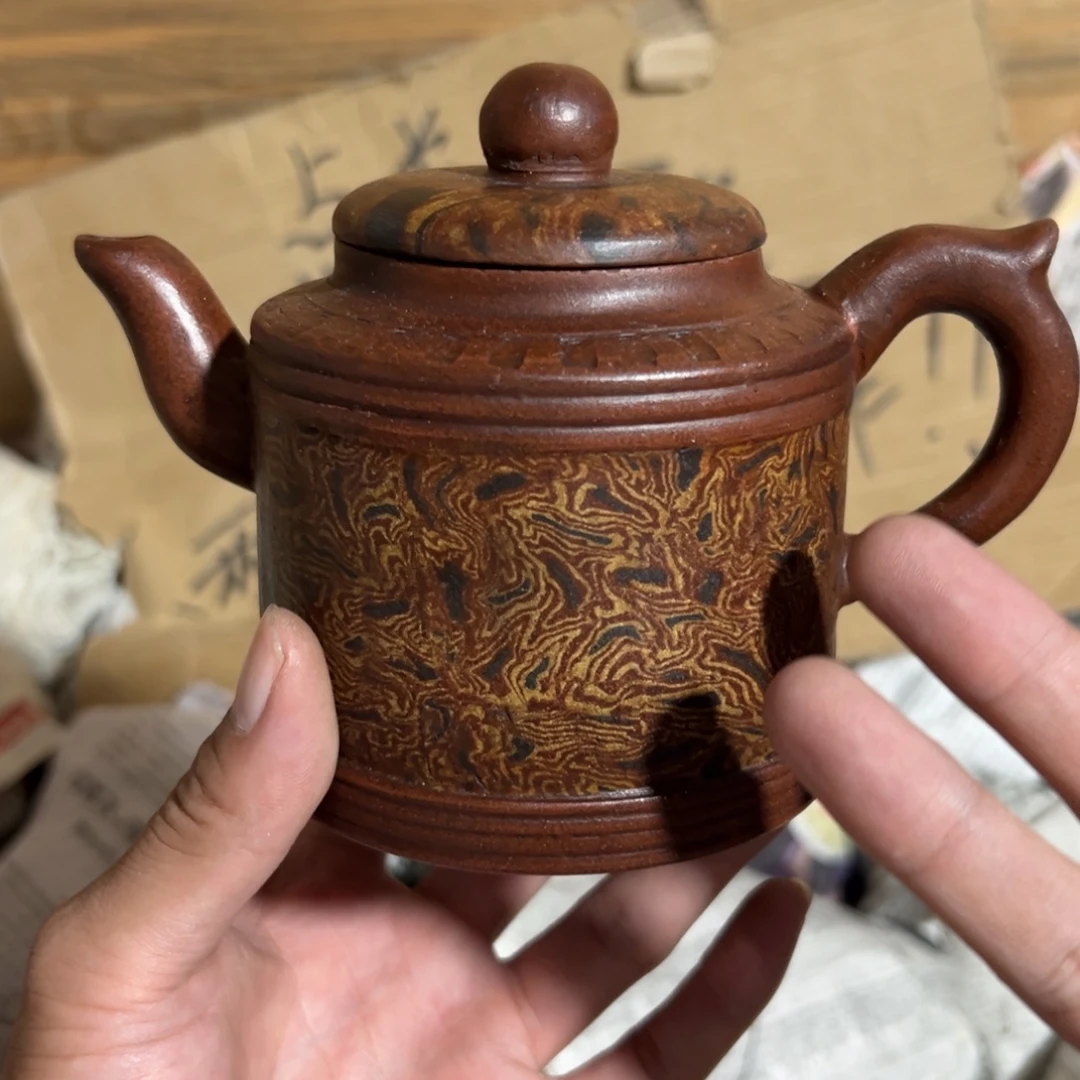 茶壶紫砂老厂紫砂壶一件！