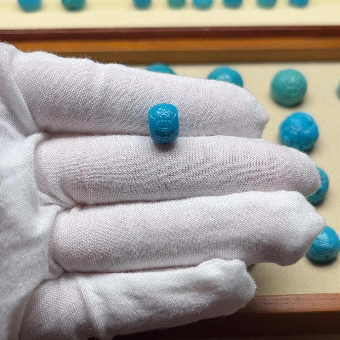 绿松石未镶嵌天然原矿绿松石无镶嵌黄财9.6