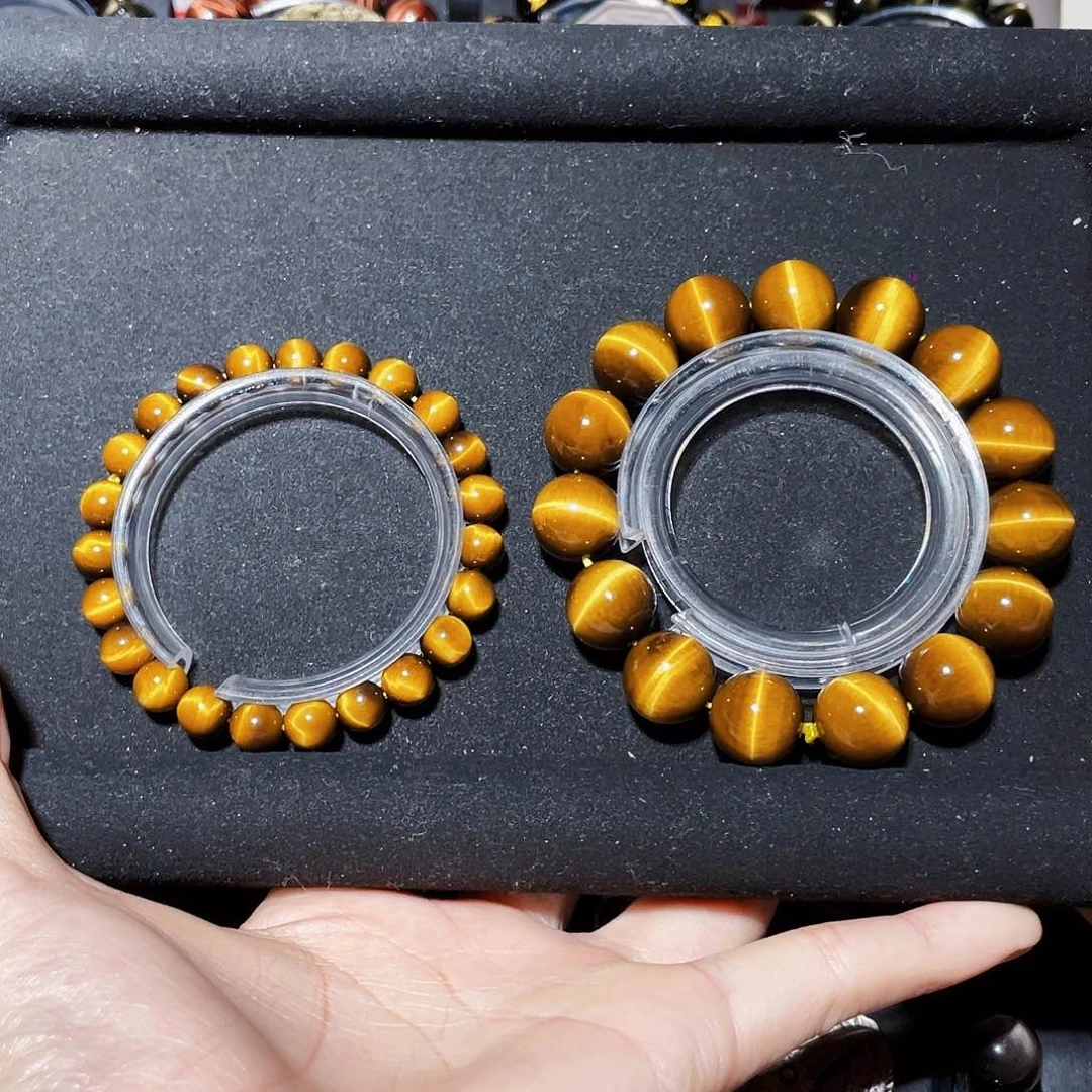 木变石（虎睛石）手链未镶嵌草***?