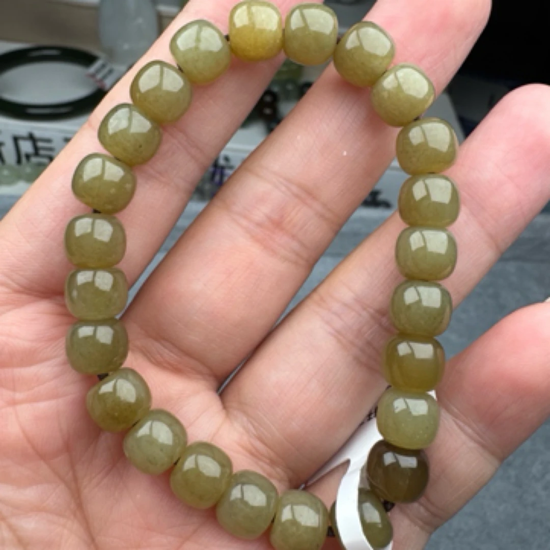 天然和田玉糖玉手串