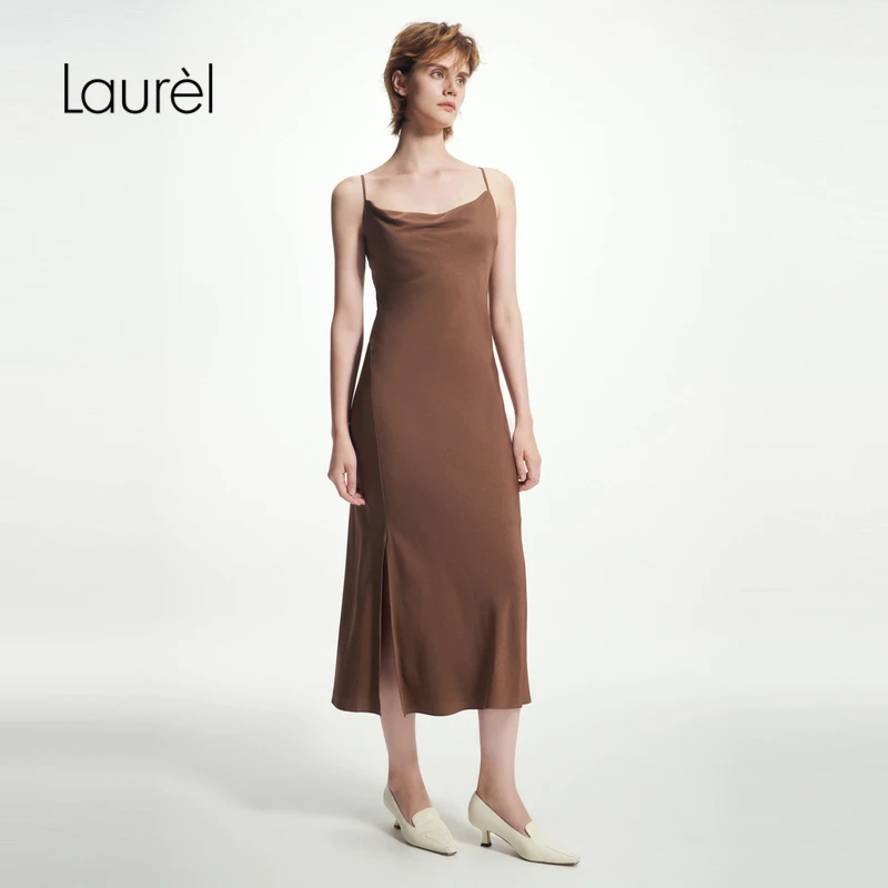 Laurel春新款吊带连衣裙女LWD343Y12000