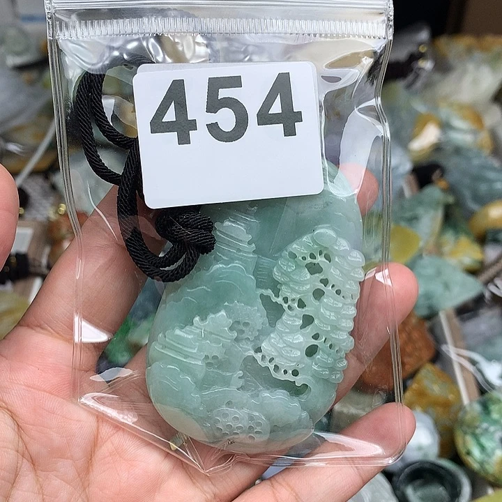 翡翠未镶嵌颈饰什*翡翠