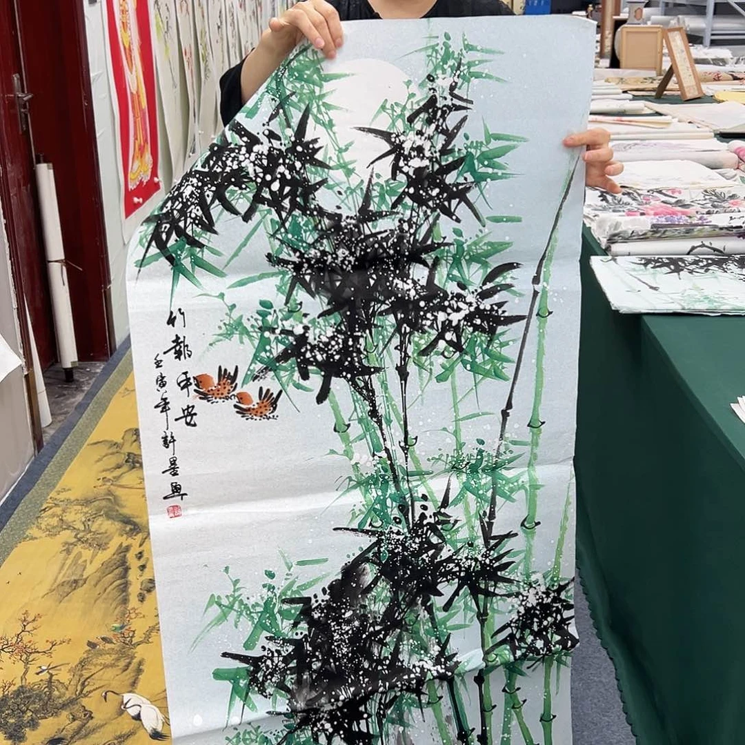 国画宣纸国画纯手绘作品