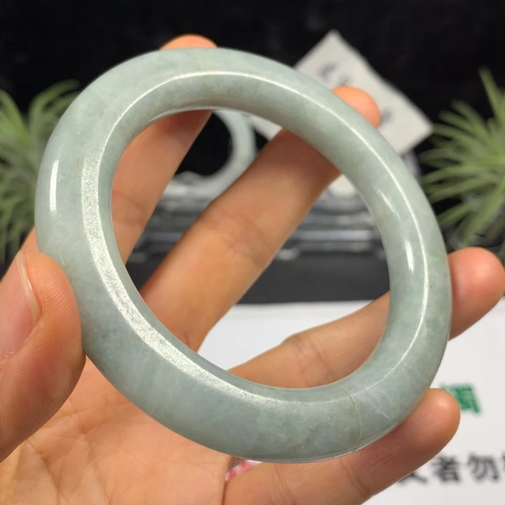 未镶嵌手镯翡翠5号 57.8圈的口
