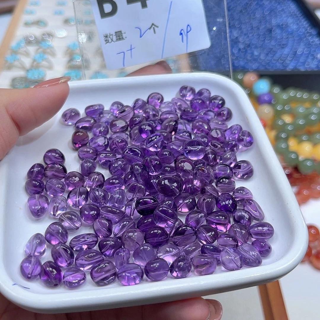 水晶珠宝半成品未镶嵌B4。