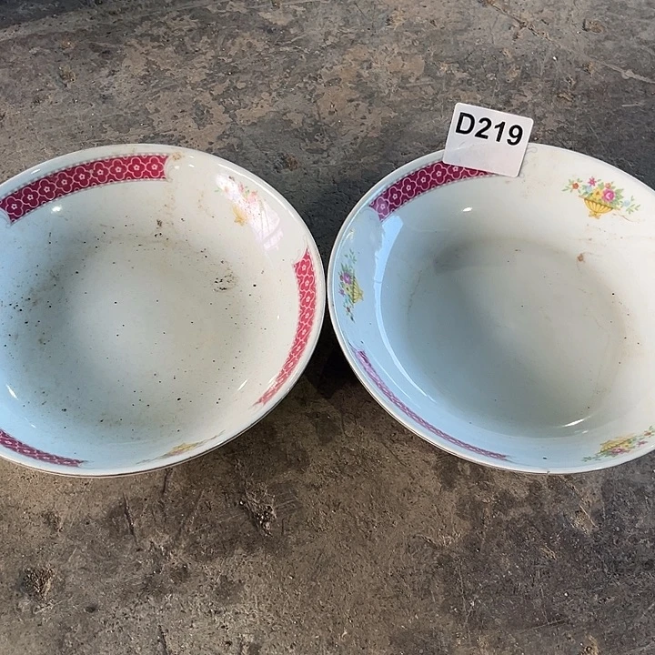 盘八九十年代碗碟盘有矿点D219
