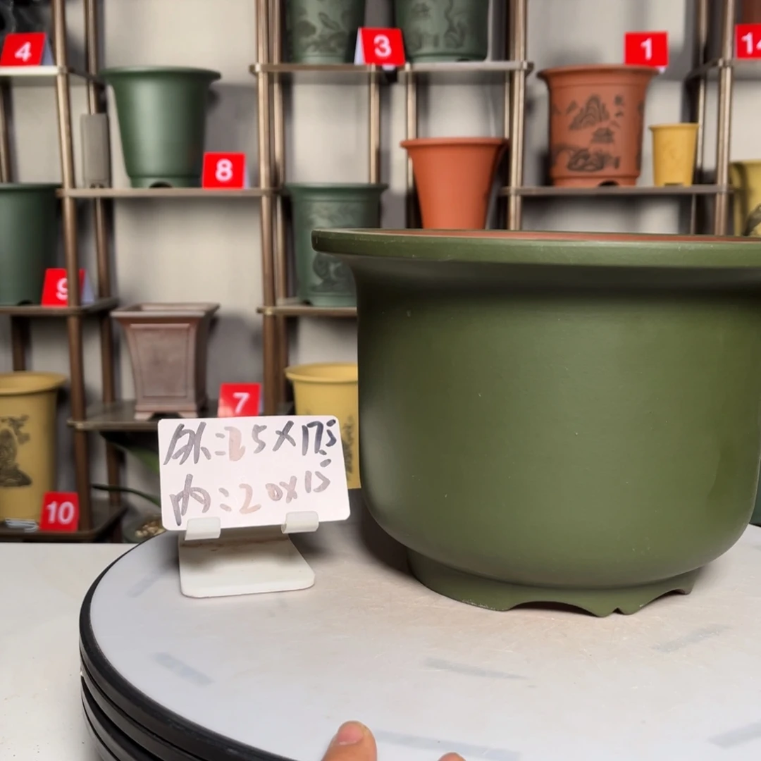 紫砂花盆紫砂花盆