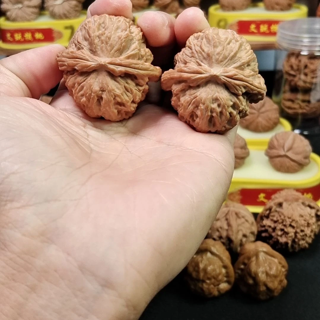 文玩核桃把件全品大白