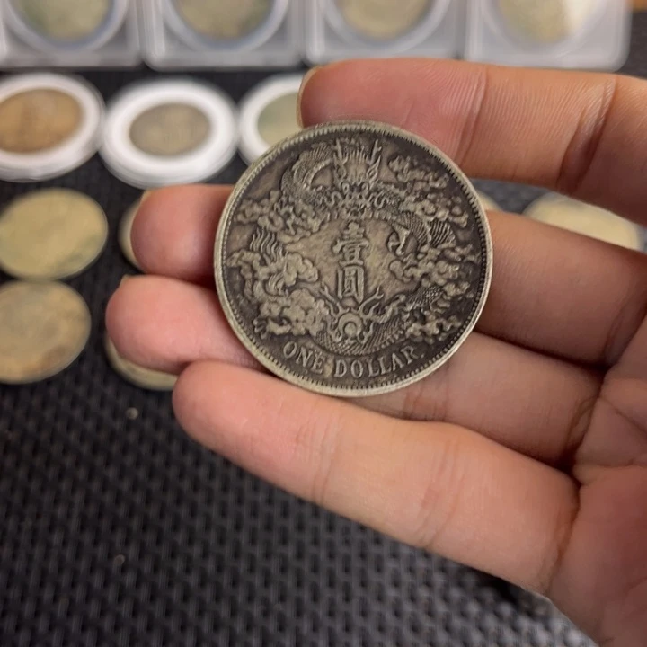 金属大头龙洋船洋工艺品