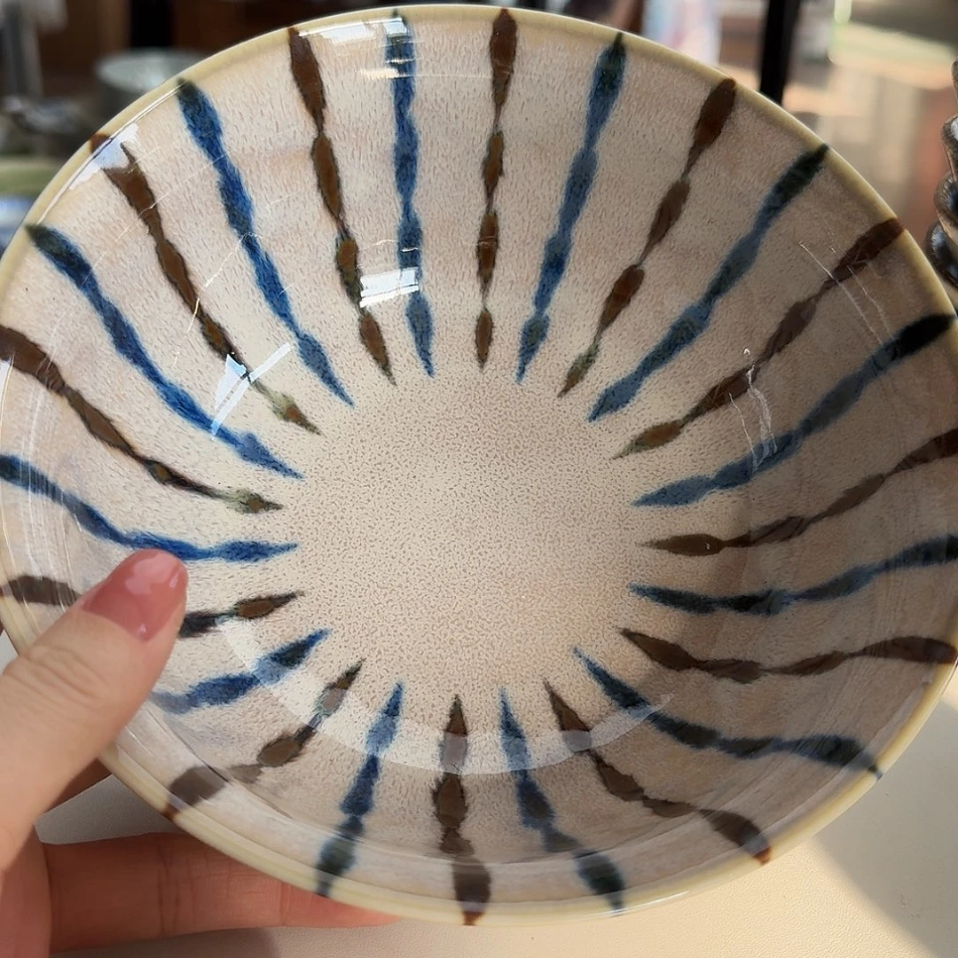 搪瓷竹十草18.5大汤碗大面碗