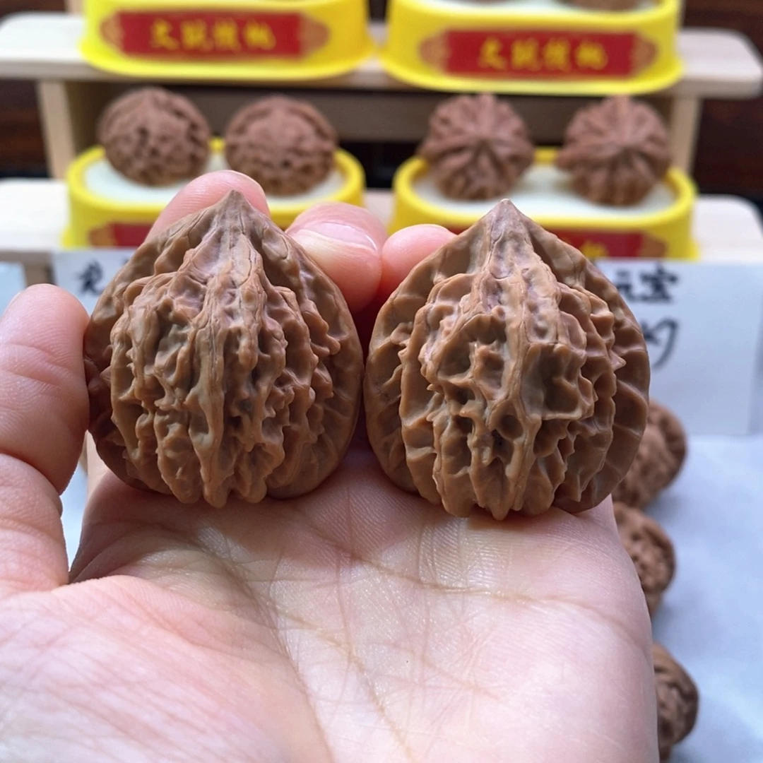 吊坠文玩核桃39全品龙能超板正的