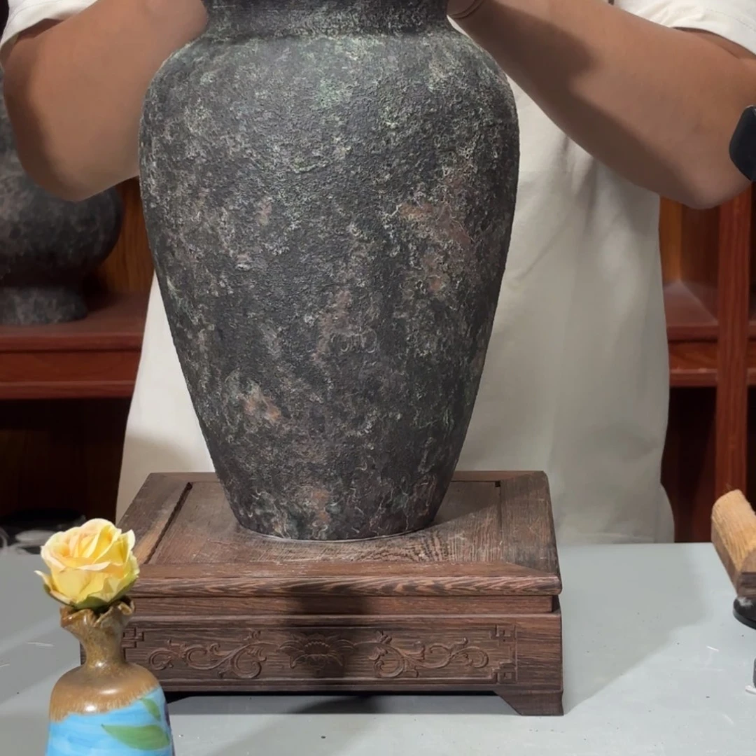 景德镇瑞峰陶瓷花瓶高度26口径13