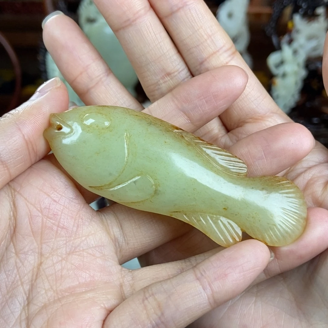 和田玉把件未镶嵌用*