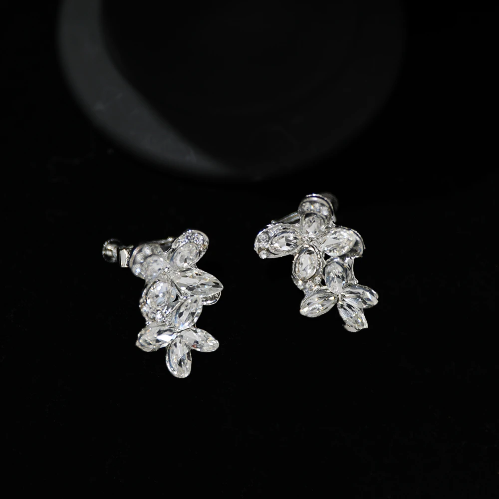 RH338森系小众新娘饰品耳环头饰