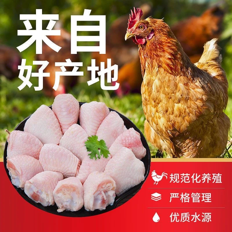 年货必备新鲜带筋鸡拐骨鸡肘鸡爪骨包邮