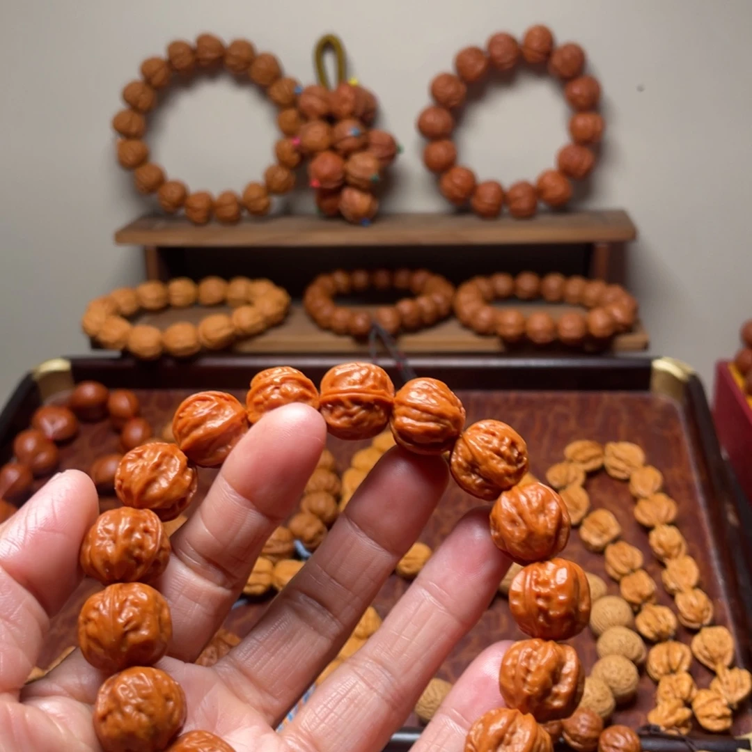 桃核吊坠野生核桃手串