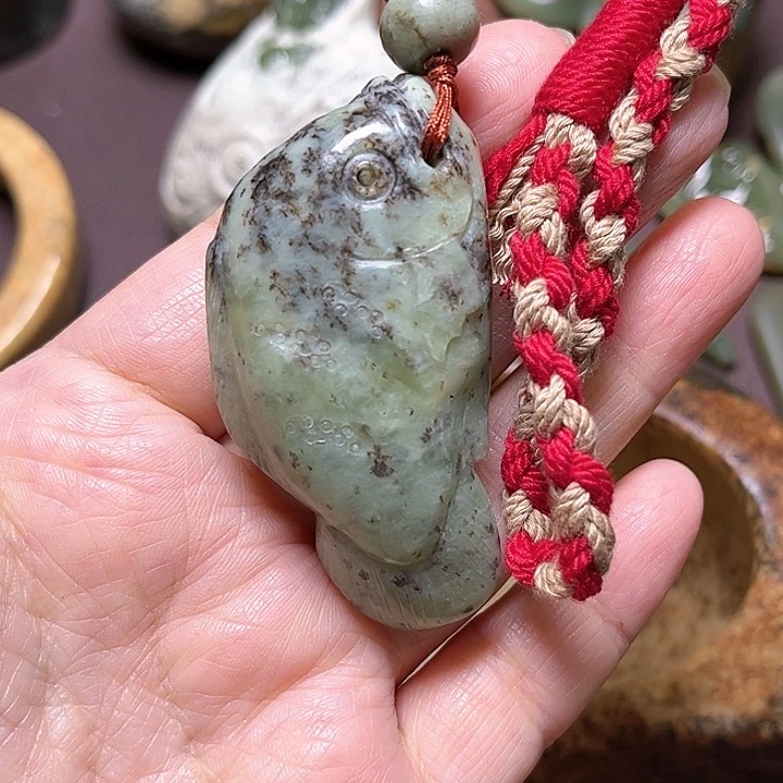 岫岩河磨玉（透闪石质玉）手绳未镶嵌