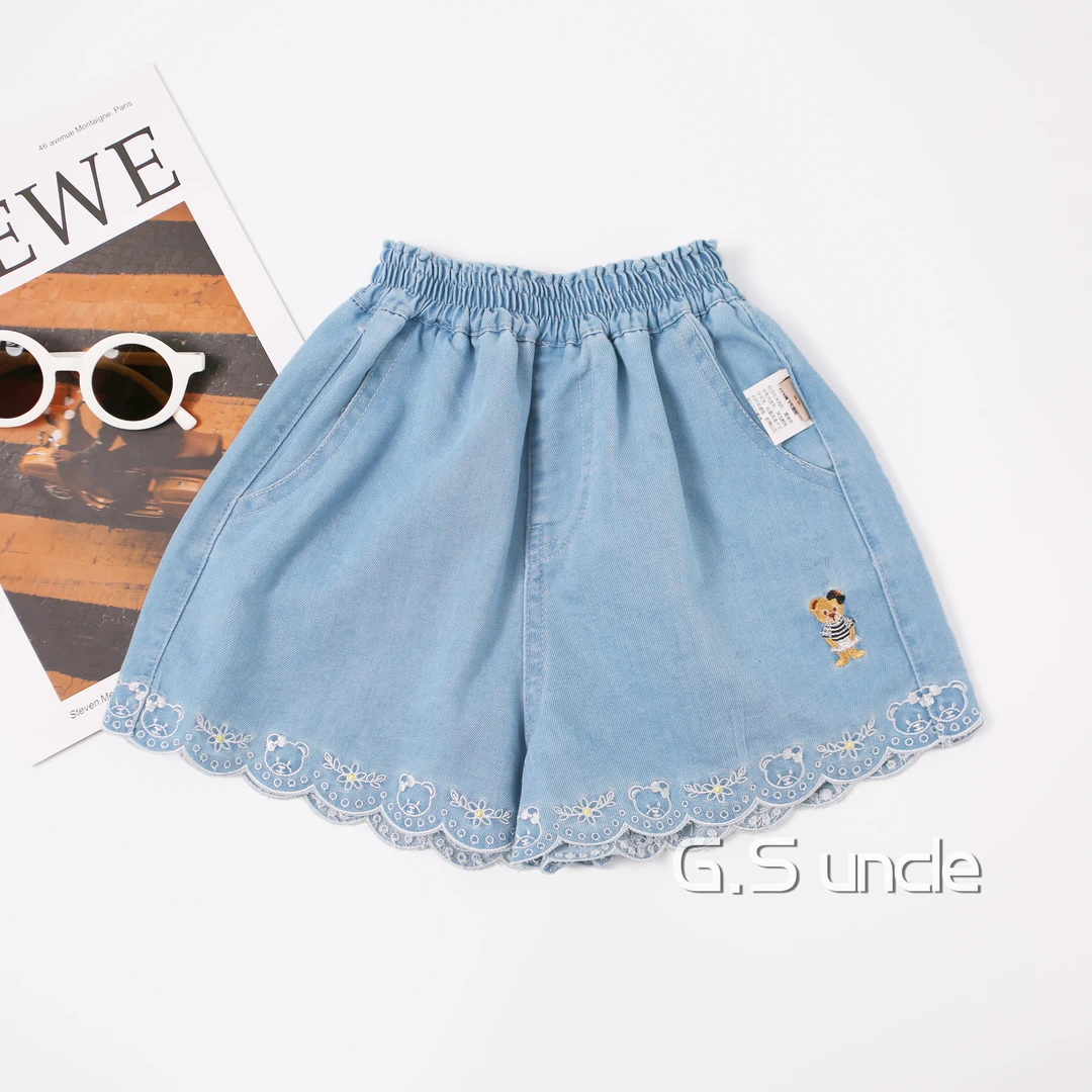 【初夏傍晚】B197女童夏季时尚休闲短裤百搭宝宝