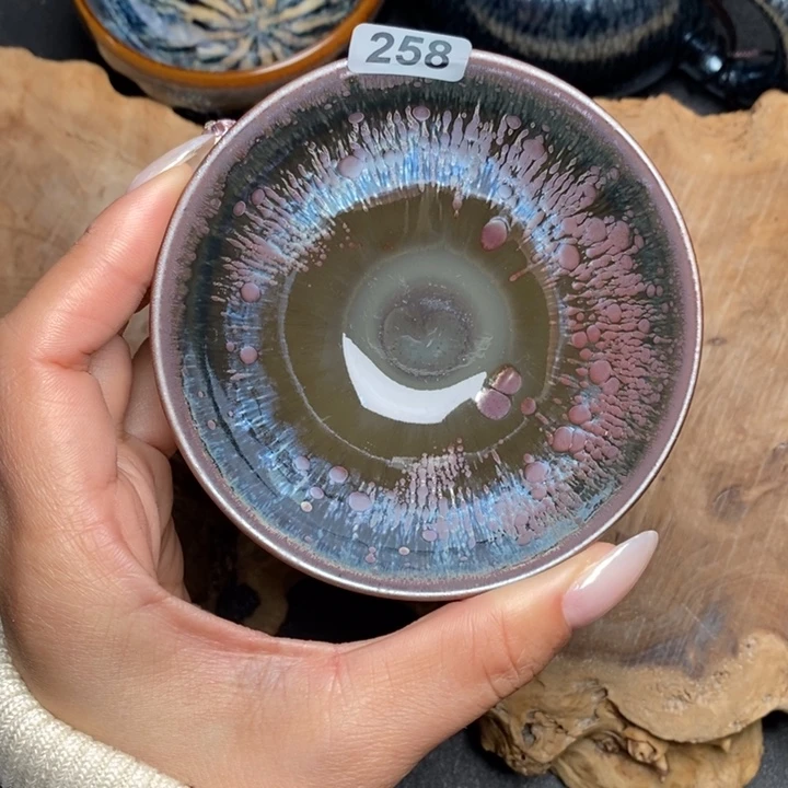 茶盏建窑建盏主人杯258微瑕