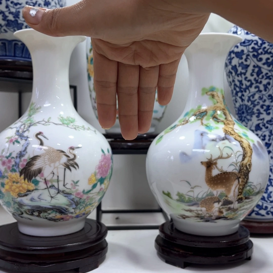 景德镇陶瓷花瓶摆件