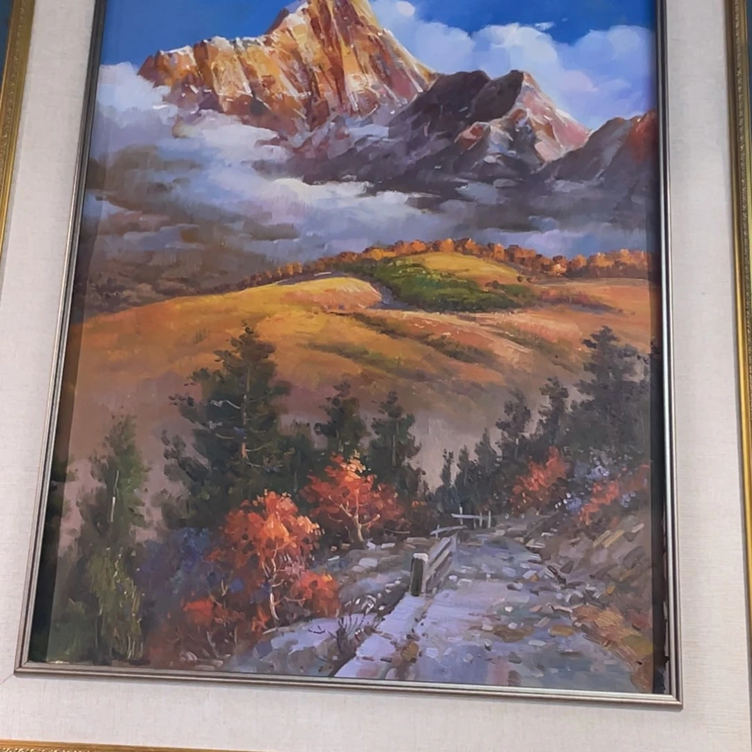 油画油画作品欣赏60.90画芯