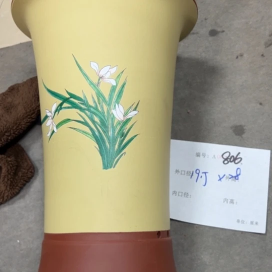 紫砂花盆花卉工艺