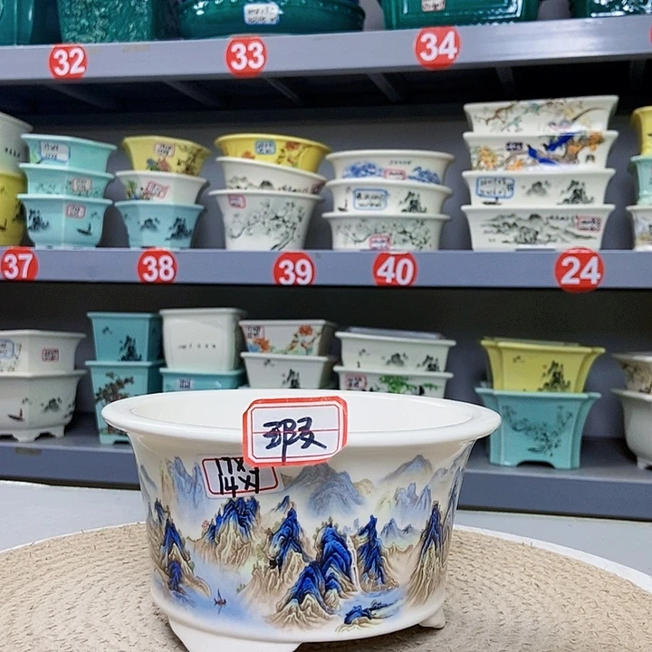 紫砂花瓶紫砂花盆