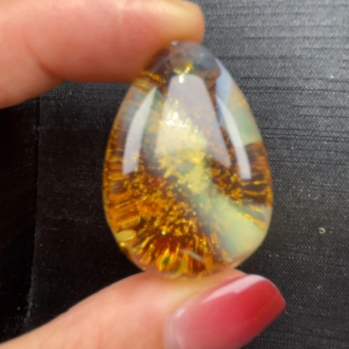 裸石蜜蜡未镶嵌蜜蜡吊坠