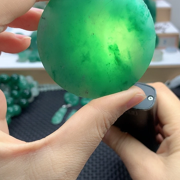 未镶嵌石英质玉珠宝半成品