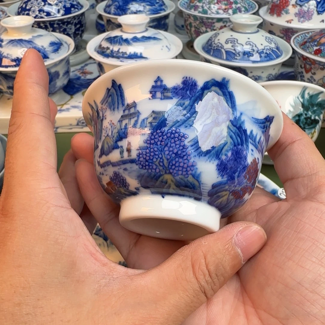 纯手工纯手绘茶具254