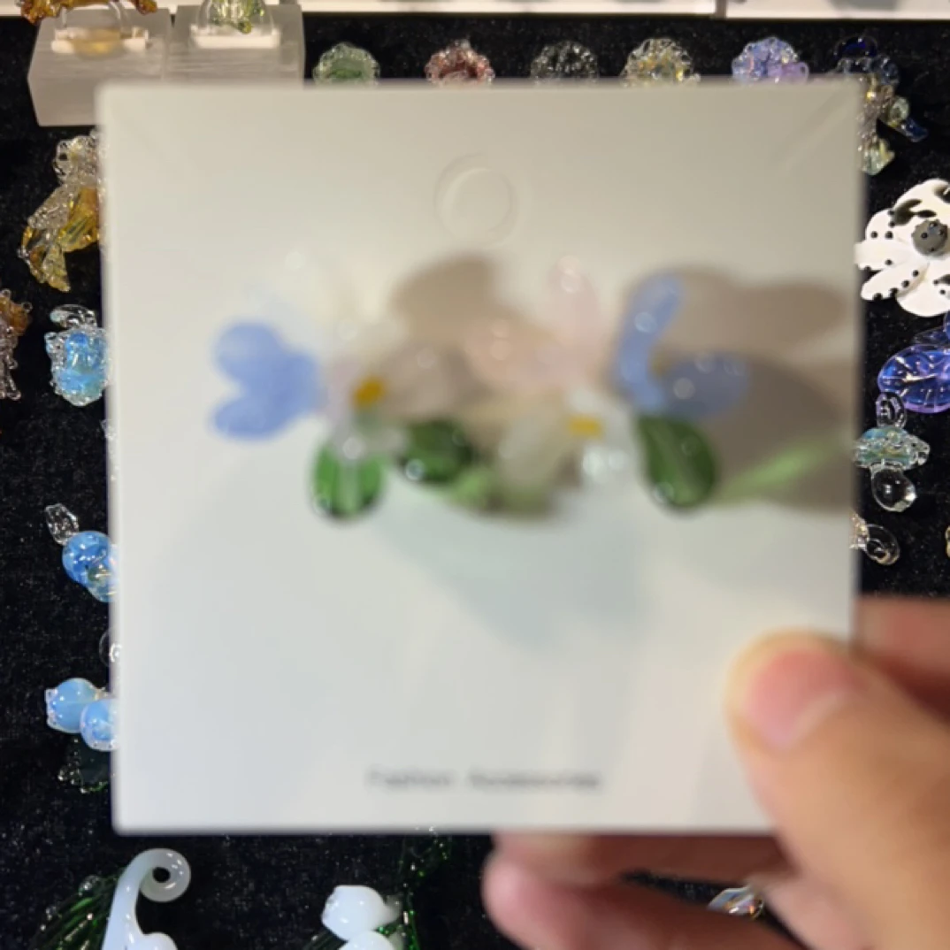 合金玻璃耳饰 耳饰专拍（直播间选款）