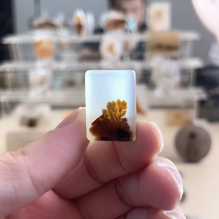 玛瑙/玉髓未镶嵌吊坠(不含链)