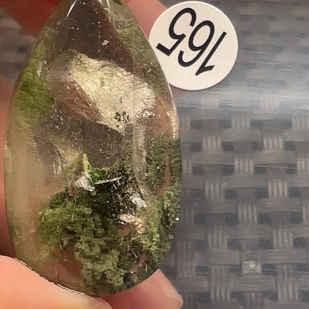 白***雨吊坠(不含链)未镶嵌水晶