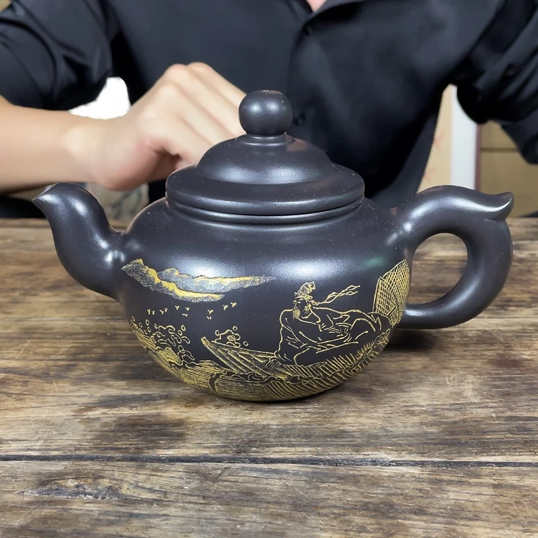 茶壶紫砂宜兴原矿手工紫砂壶