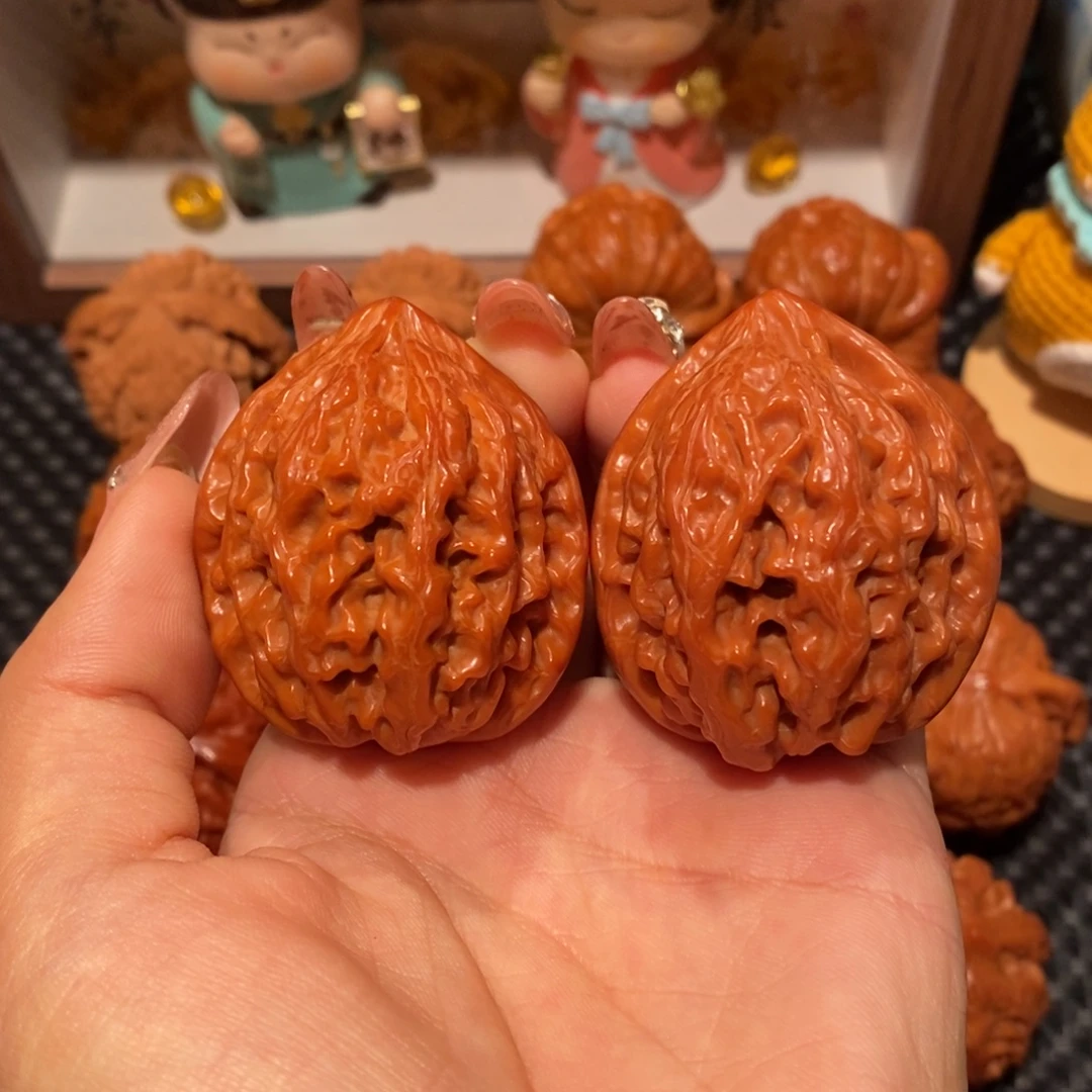 桃核吊坠39.8平谷大沽石，0852