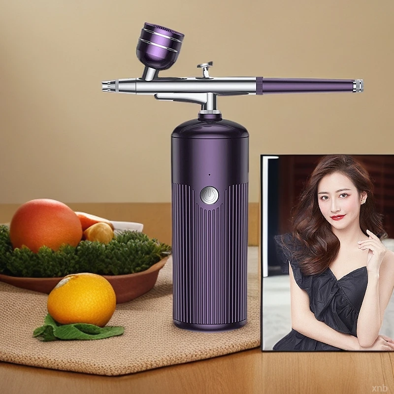 纳米金属注氧仪家用手持脸部高压喷雾器喷枪精华导入美容院补水仪