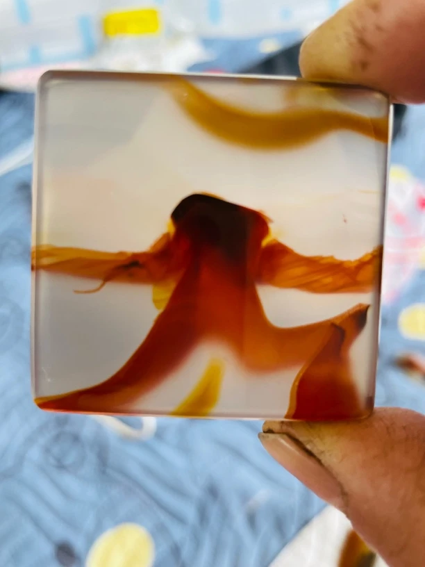 巴西玛瑙意境吊坠