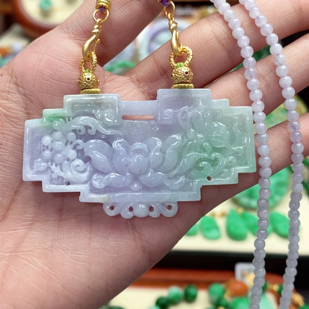 颈饰未镶嵌翡翠翡翠吊坠