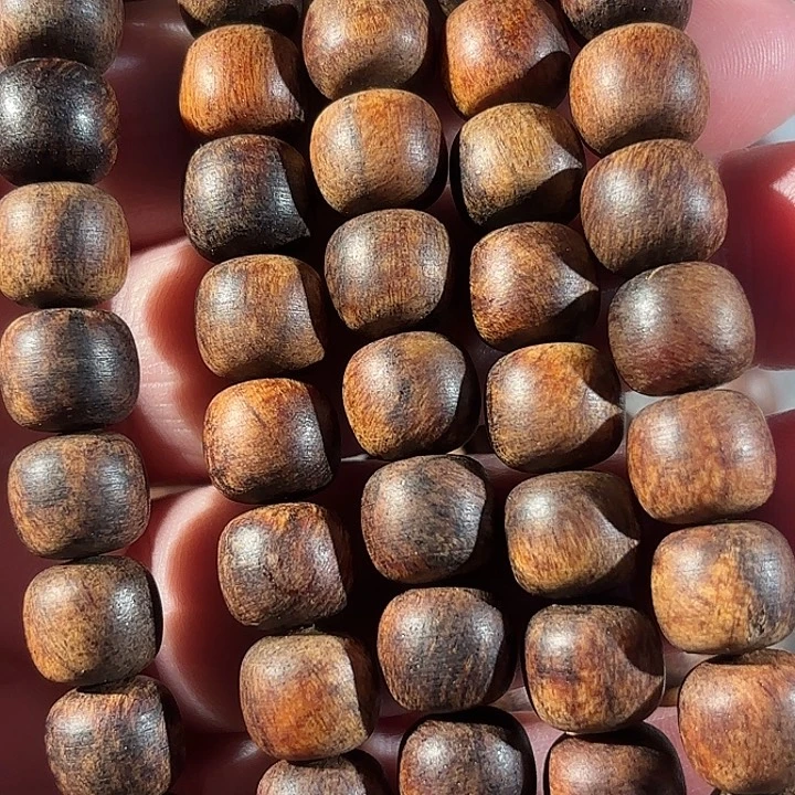 木质非金属印贡910紫黑油多圈福利