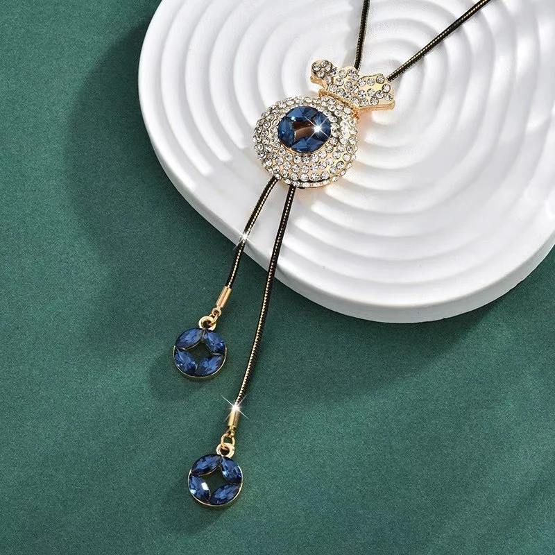 铜合金合成锆石吊坠 铜合金82福袋葫芦吊坠项链衣服挂件