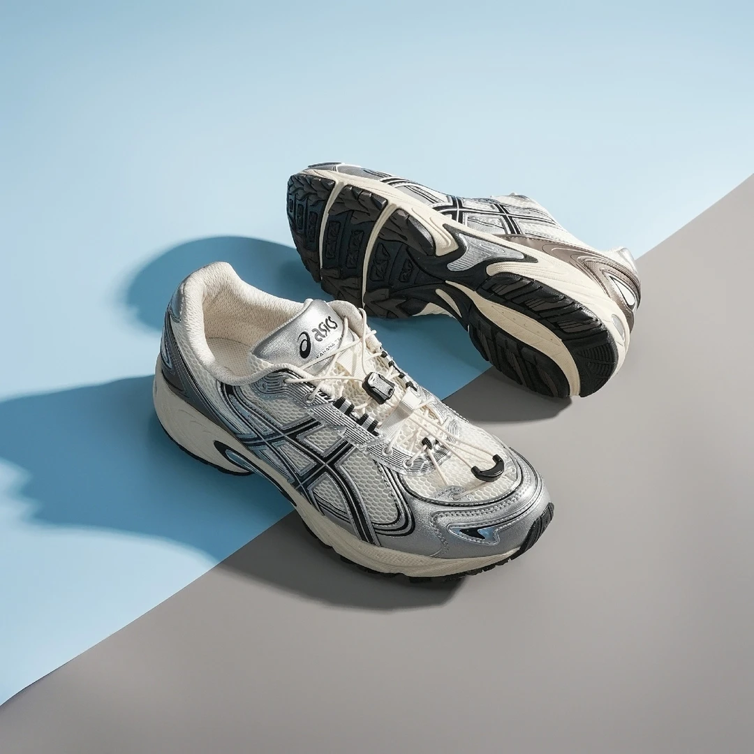 ASICS/亚瑟士 GEL-KAHANA TR V4男女透气回弹流光风运动鞋 白银棕
